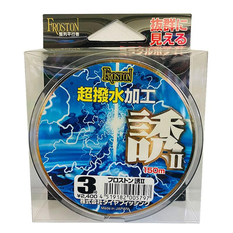(鴻海釣具企業社) 日本島內線《DIA》フロストン SASOI  誘Ⅱ 白色 磯釣母線 150M 尼龍線 釣魚母線 道系-細節圖7