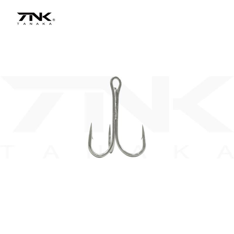 中壢鴻海釣具 《TANAKA》 幸福 RX-22 三本針魚鉤  霸王鈎 三本鉤 三爪鈎  三叉鉤 魚鈎 號數越大鈎子越小-細節圖4