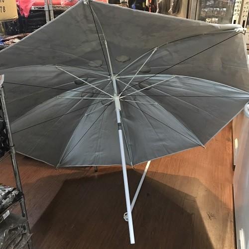 (紅海釣具企業社) 白鯨 銀膠專利 彎(無荷葉) 不翻傘 40吋 (付收納袋) 遮陽傘 池釣太陽傘 (限宅配)-細節圖2