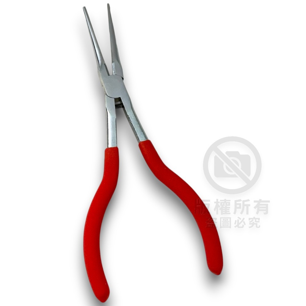 【中壢紅海釣具】7高級尖嘴鉗#CW641-7RD 紅色尖嘴鉗 7寸 釣魚鉗 脫鉤鉗-細節圖5