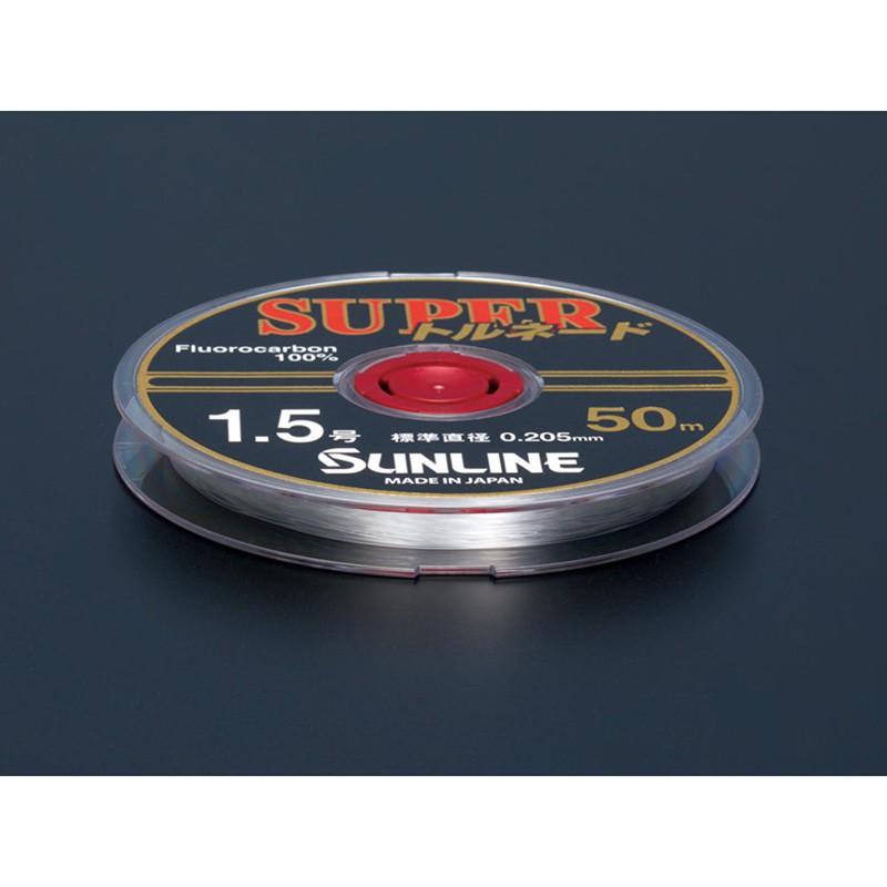 (鴻海釣具企業社)《SUNLINE》SUPER トルネード 卡夢線 50M 碳素線 碳纖線 卡夢 子線 磯釣-細節圖2