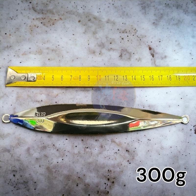 (紅海釣具企業社)Crazy Bite 狂咬 無鉤款 岸拋鐵板 鬼頭刀 青物 小搞搞 經典銀色10-120g賣場 假餌-細節圖8