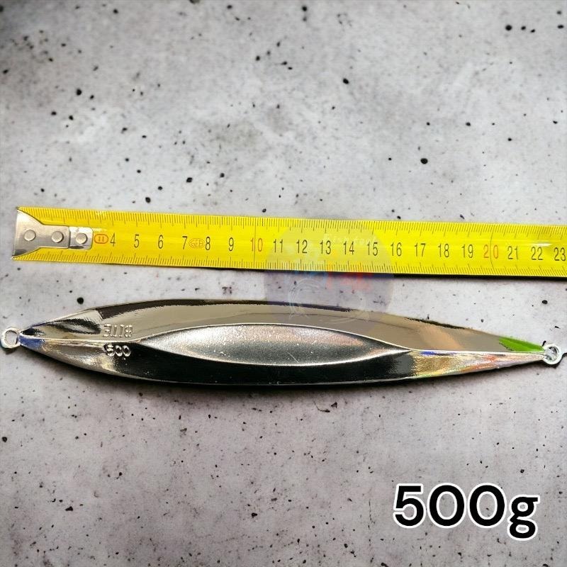 (紅海釣具企業社)Crazy Bite 狂咬 無鉤款 岸拋鐵板 鬼頭刀 青物 小搞搞 經典銀色10-120g賣場 假餌-細節圖9