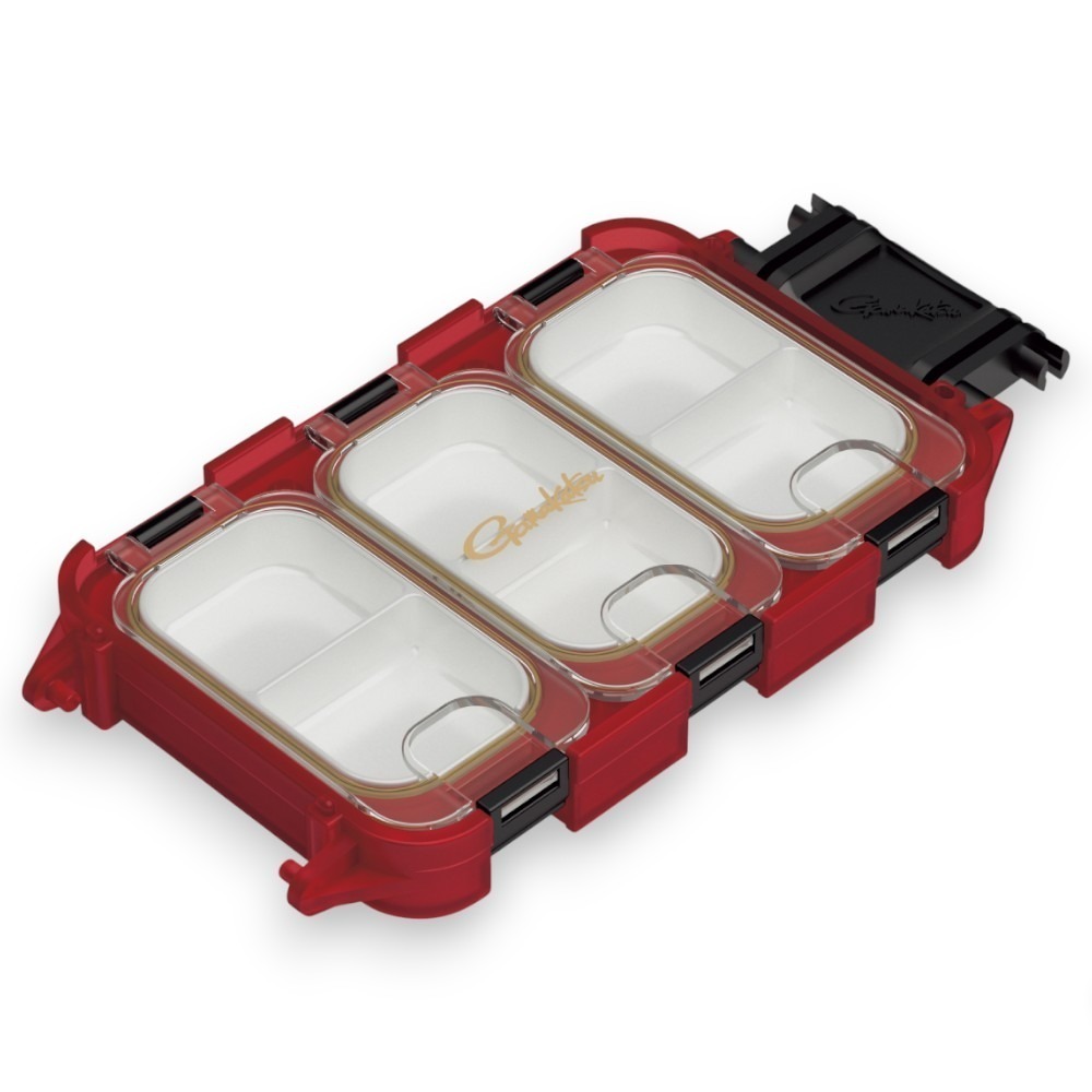 中壢紅海釣具【gamakatsu】GM-2484 組合式零件盒 2部屋 3部屋 咬鉛盒 收納盒  鉤子盒-細節圖4