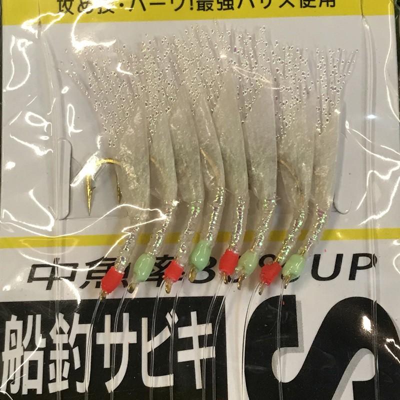 (鴻海釣具企業社)《pokee》船釣魚皮鉤 船釣仕掛組 綁好子線  船用8連鈎 小搞搞-細節圖2