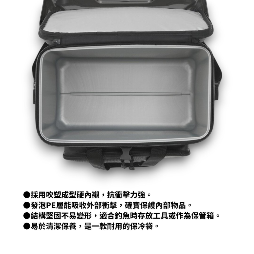 中壢紅海釣具【DAIWA】 COOL BAG  軟冰置物箱 黑/紅 28L/38L  軟冰 軟式冰箱-細節圖4
