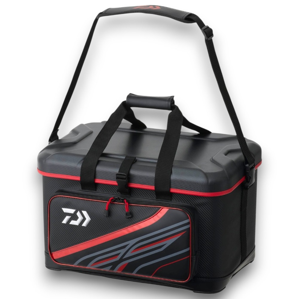 中壢紅海釣具【DAIWA】 COOL BAG  軟冰置物箱 黑/紅 28L/38L  軟冰 軟式冰箱-規格圖7