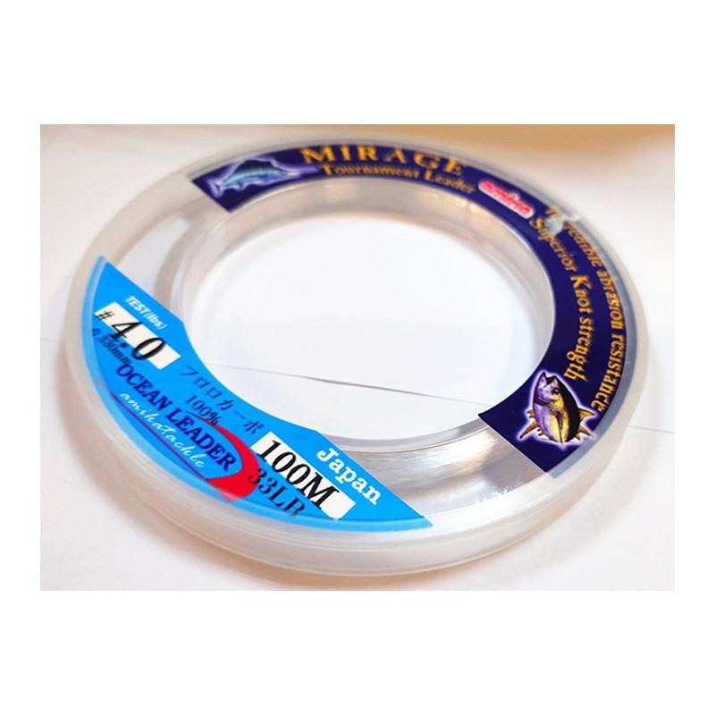 中壢鴻海釣具 《AMIKA》大物用 超軟碳素線MIRAGE (CARBON) 50M/100M卡夢線 前導線 船釣鐵板-細節圖2