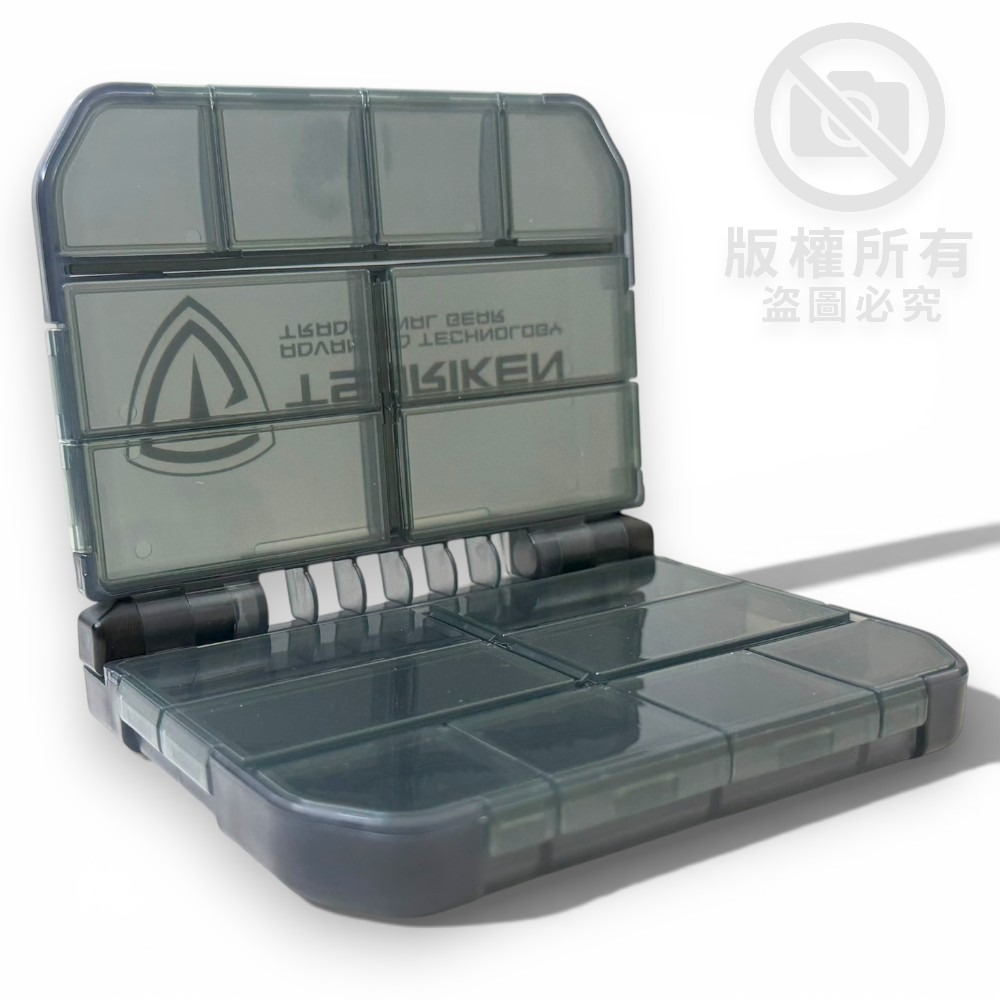 中壢紅海釣具【TSURIKEN】釣研 TG パーツケースワイド 16SD 零件盒  小物盒-細節圖7