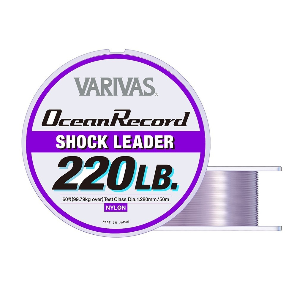 中壢紅海釣具【VARIVAS】SL Ocean Record大物線(50M) / 大物線(30M) 尼龍前導線大物線-細節圖6