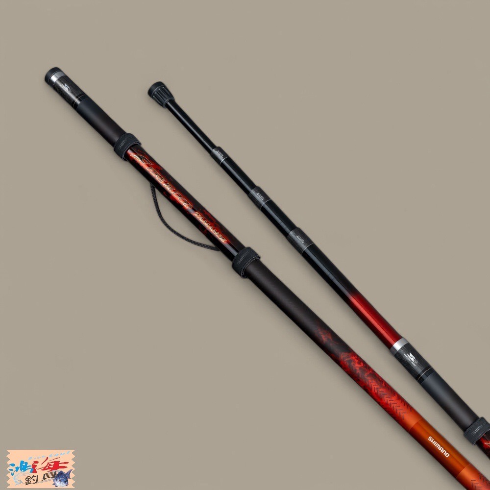 紅海釣具企業社【SHIMANO】FIRE BLOOD TAMANOE 磯玉柄 (24秋磯款) 熱血磯撈網-細節圖2