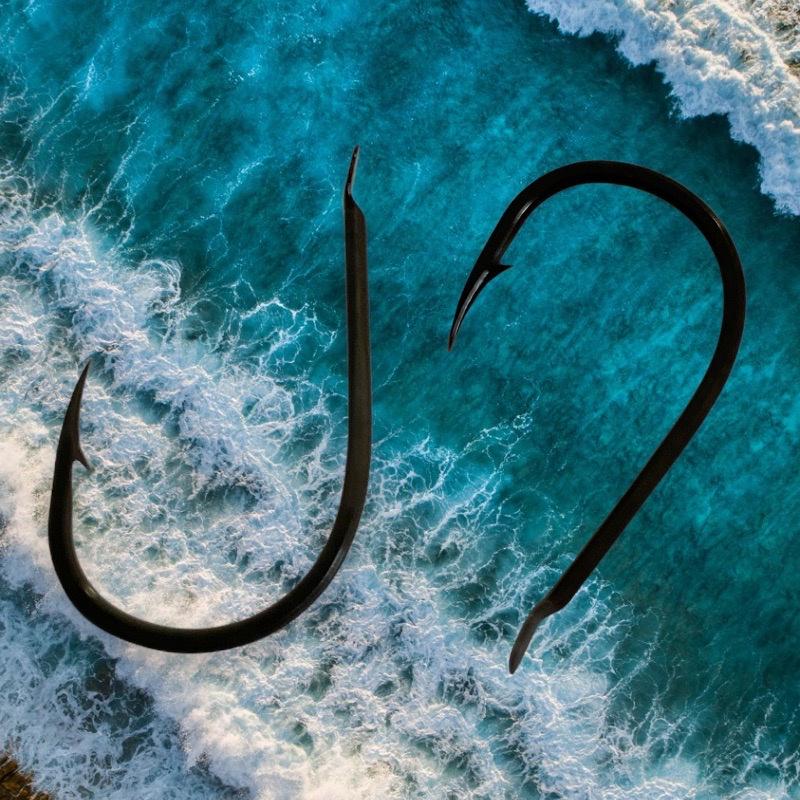 (紅海釣具企業社) 《pokee》超量販チヌ(黑)-丸セイゴ黑-250入 磯釣鉤 黑鯛鈎 海釣 魚鈎 海釣場-細節圖2