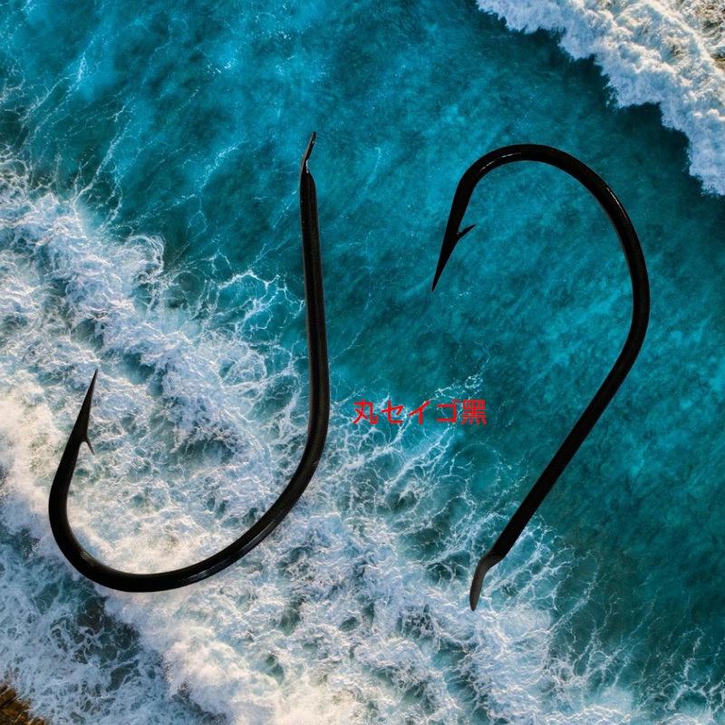 (紅海釣具企業社) 《pokee》超量販チヌ(黑)-丸セイゴ黑-250入 磯釣鉤 黑鯛鈎 海釣 魚鈎 海釣場-細節圖9