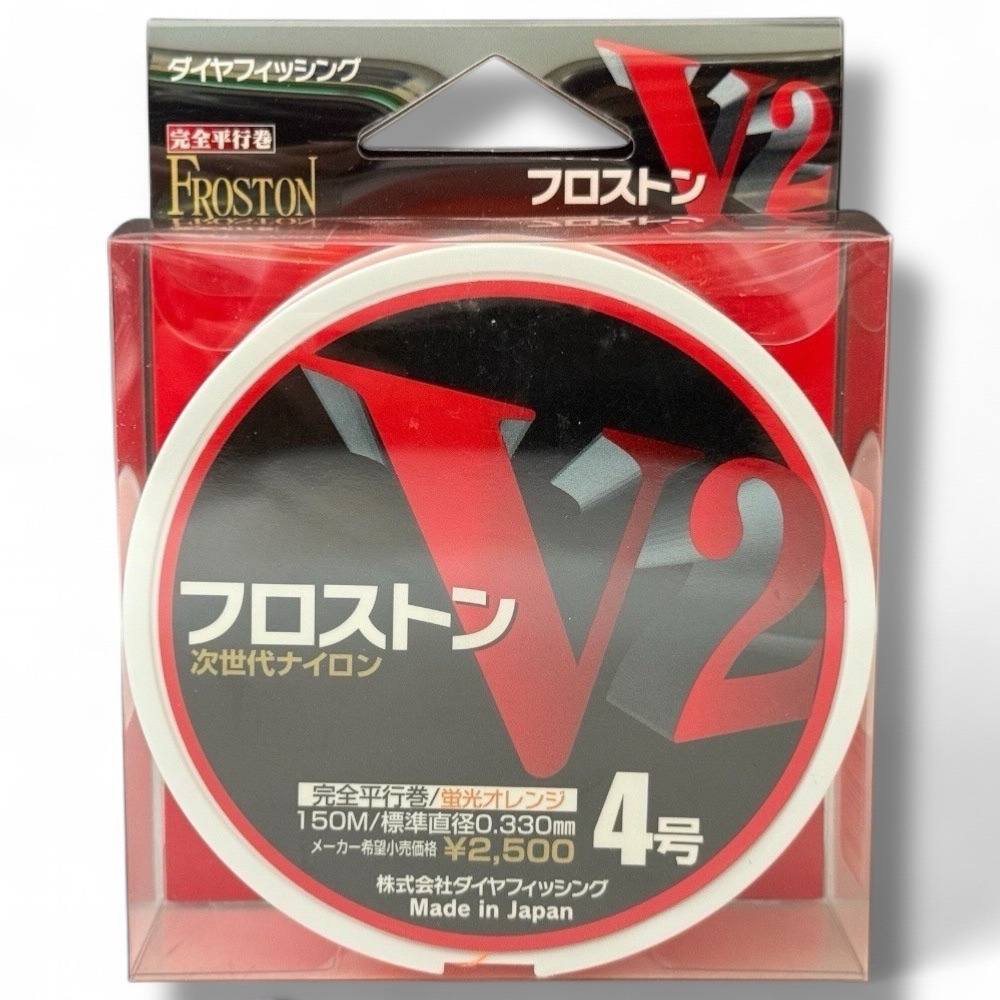 中壢鴻海釣具 日本島內線【DiaFishing】フロストン V2 螢光橘 磯釣母線 150m 全游動 全層 沉水線 磯釣-規格圖11