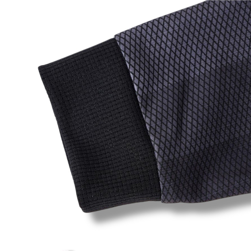 紅海釣具企業社【DAIWA】 DE-7525 黑色半拉鍊釣魚長袖 [25年款] 防紫外線 快乾 吸濕排汗-細節圖6