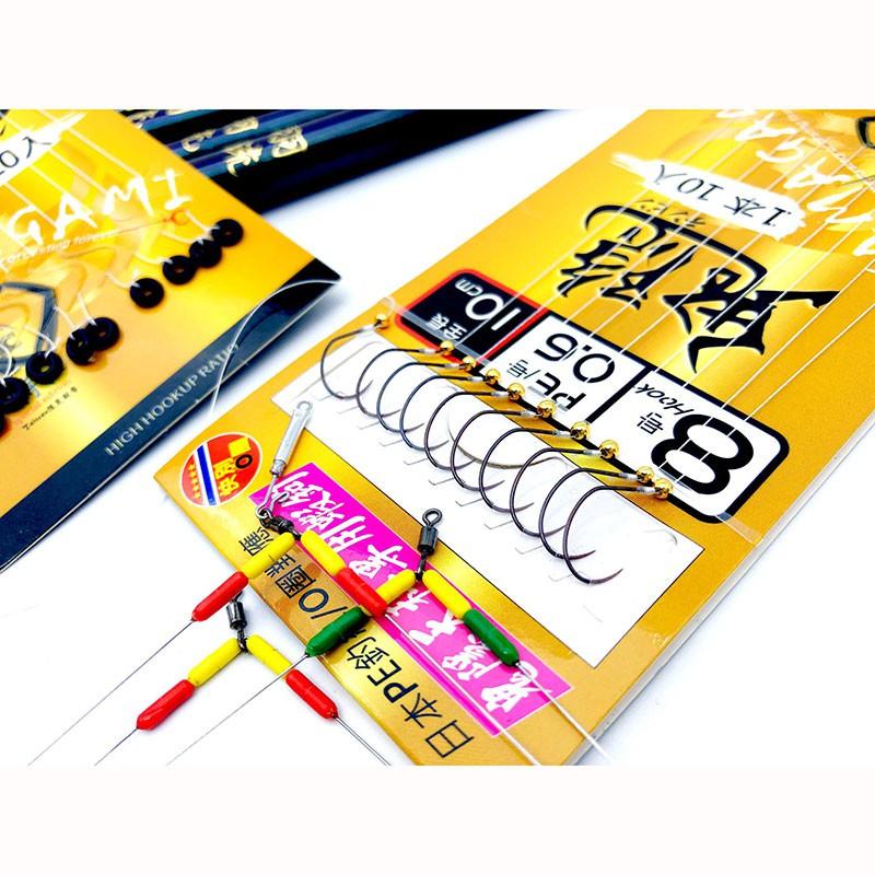 中壢鴻海釣具【Mustad】慕斯達 鬼隱O圈天平蝦鉤仕掛(PE-10入組) 隱形鉤 泰國蝦釣鉤 O環 天秤專綁綁好蝦鉤-細節圖2