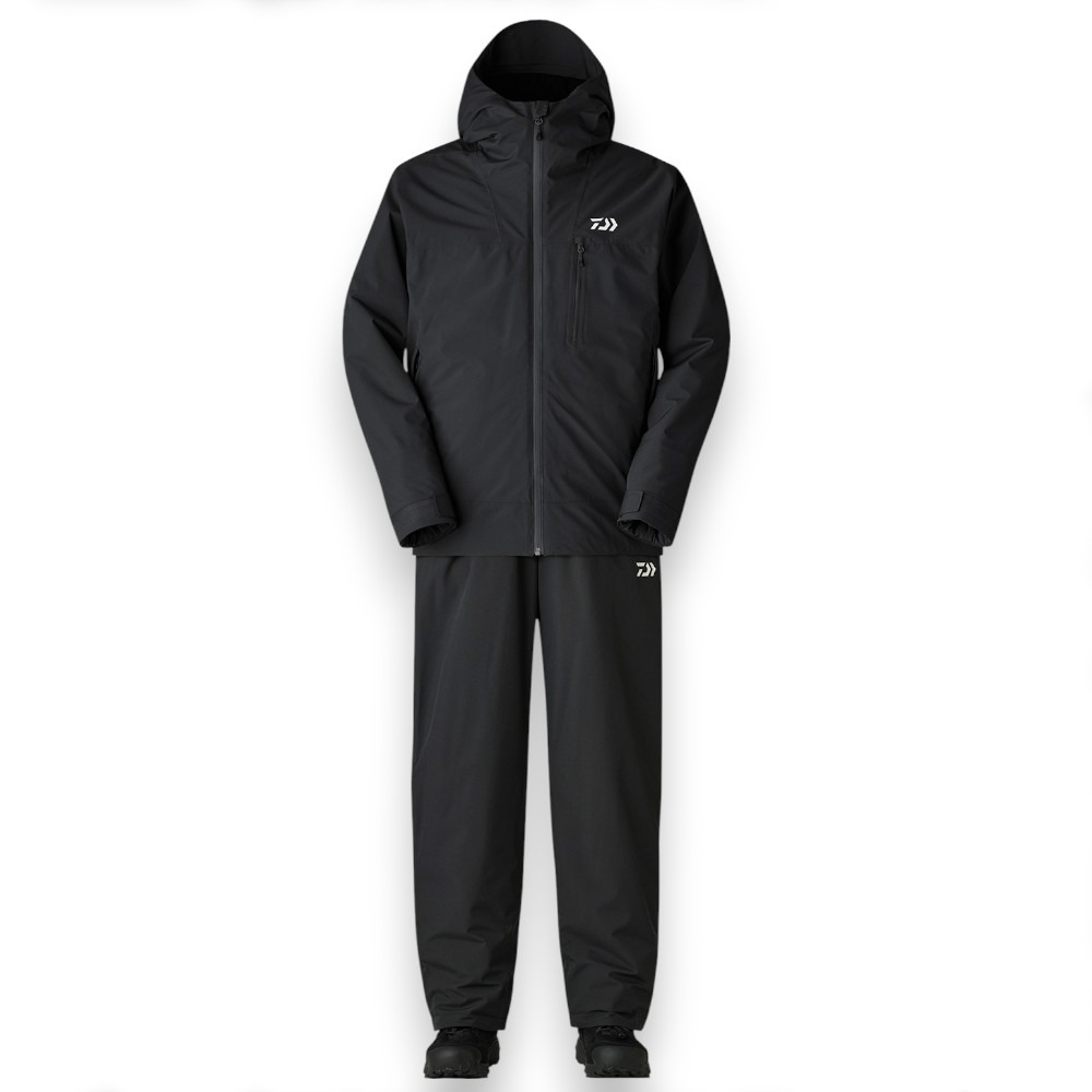 中壢紅海釣具【DAIWA】DW-3525 RAINMAX 黑色冬季保暖釣魚套裝 (25年秋冬款)-規格圖11