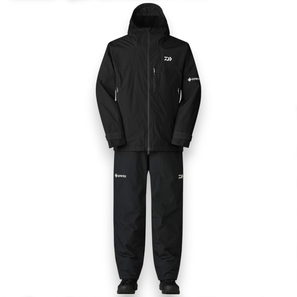 中壢紅海釣具【DAIWA】DW-1925 GORE-TEX 黑色多功能冬季保暖釣魚套裝 (25年秋冬款)雨衣套裝-規格圖11