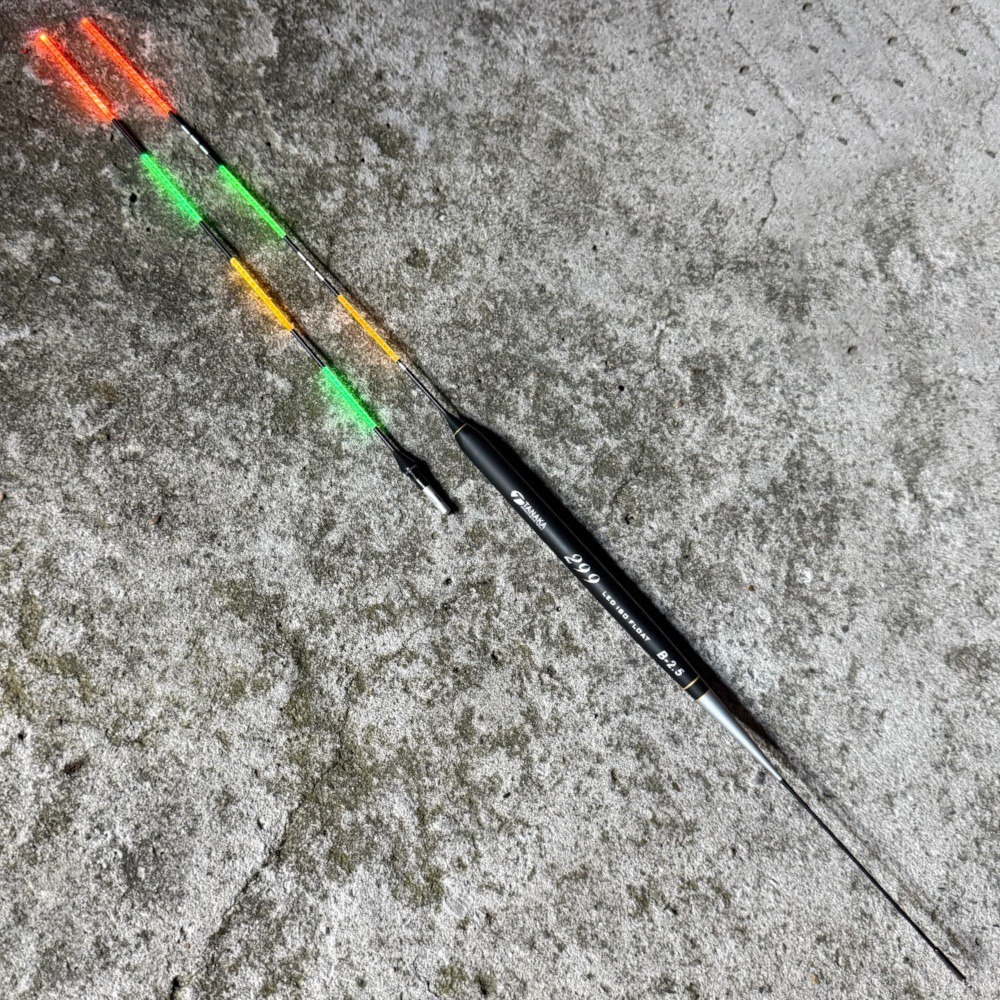 中壢鴻海釣具【TANAKA】299 電子浮標(雙標尾) 磯釣浮標 釣魚長標 海釣浮標 一代 /二代標尾不通用-細節圖6