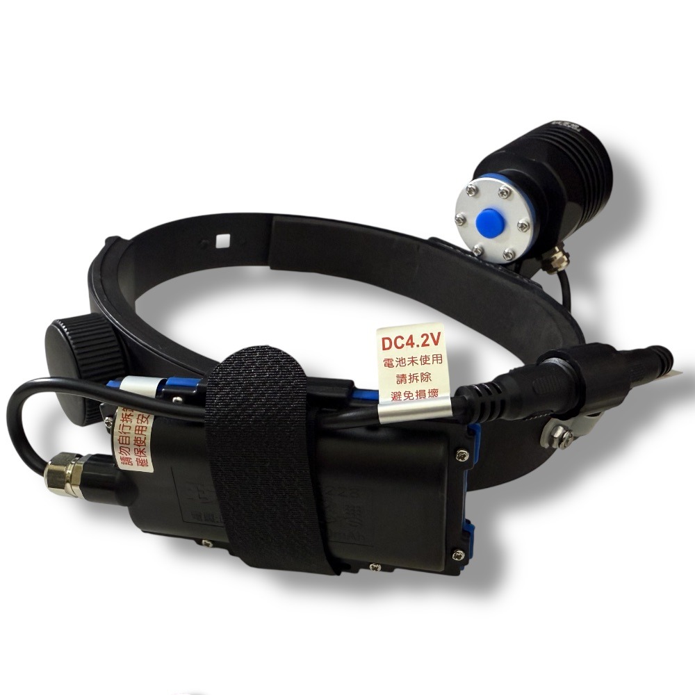 紅海釣具企業社【玩家級】H99A-B228 12W聚光/遠射型頭燈-充電組(白光) 工作燈 釣魚 登山 露營 LED照-細節圖4