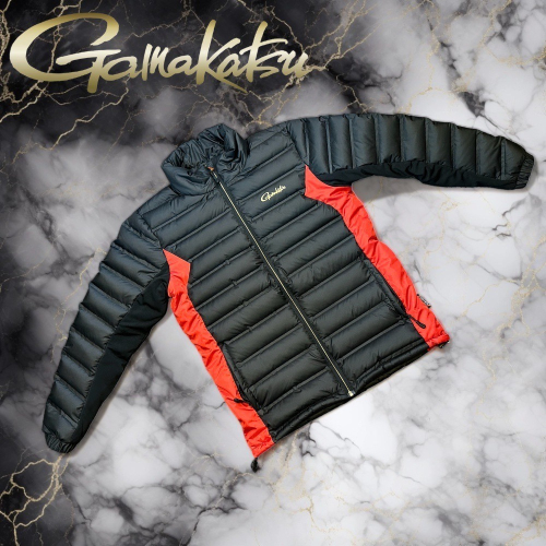 鴻海釣具企業社《gamakatsu》GM-3605 羽絨外套(無帽款) 保暖羽絨外套 休閒外套 釣魚外套 零碼出清