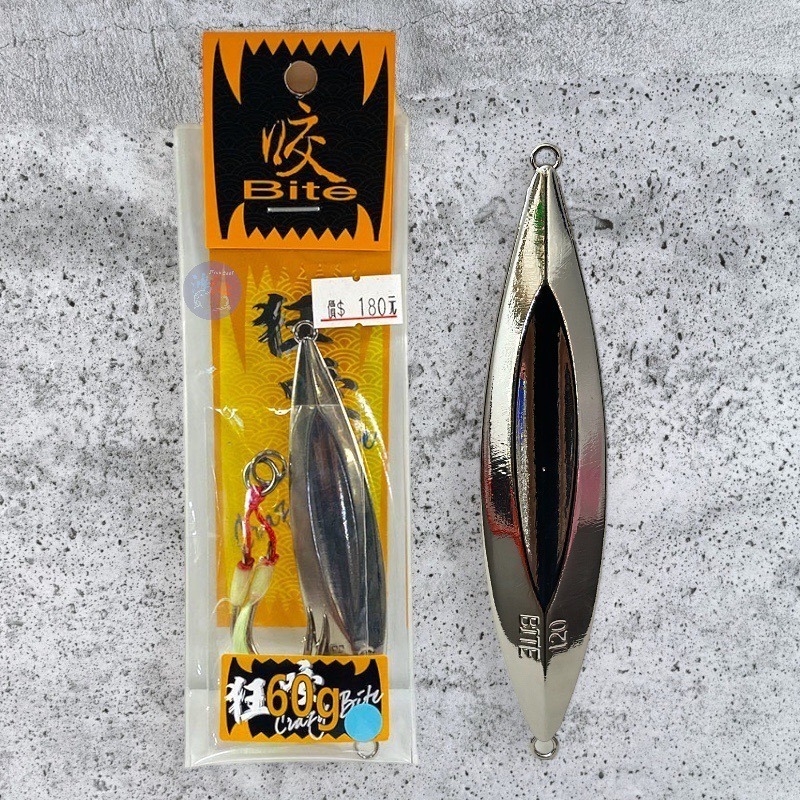 (紅海釣具企業社) Crazy Bite 狂咬附鐵板鉤 微鐵板 岸拋 小搞搞 船釣鐵板 假餌附魚鉤-細節圖7