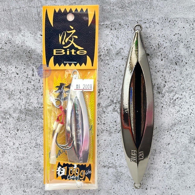 (紅海釣具企業社) Crazy Bite 狂咬附鐵板鉤 微鐵板 岸拋 小搞搞 船釣鐵板 假餌附魚鉤-細節圖8