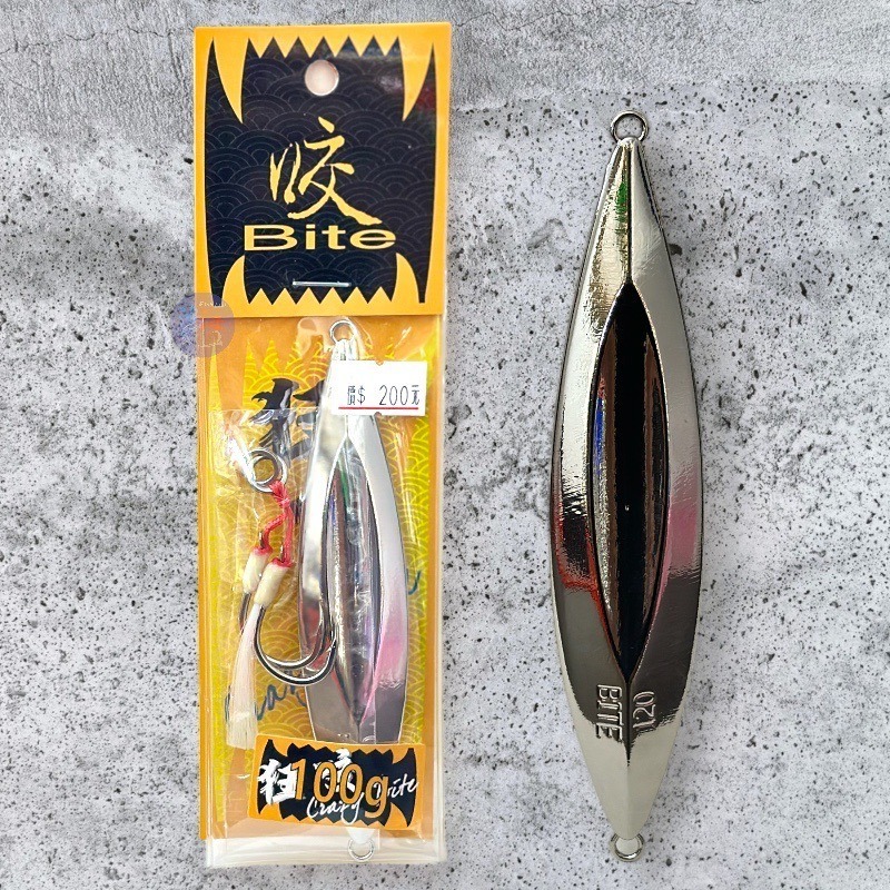 (紅海釣具企業社) Crazy Bite 狂咬附鐵板鉤 微鐵板 岸拋 小搞搞 船釣鐵板 假餌附魚鉤-細節圖8