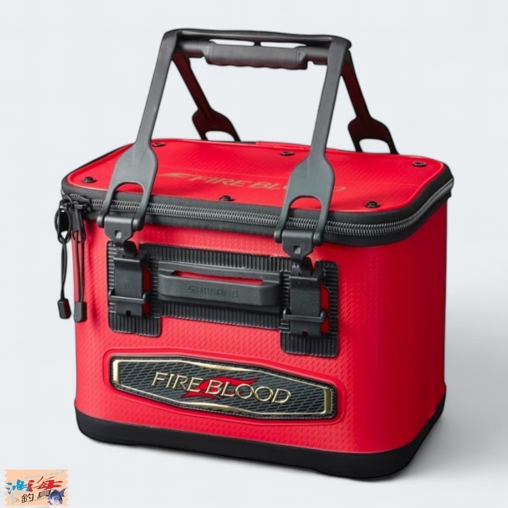 紅海釣具企業社【SHIMANO】 BK-111X LIMITED PRO 誘餌桶 硬式餌袋 誘餌袋A撒桶置物袋 24年款-細節圖4