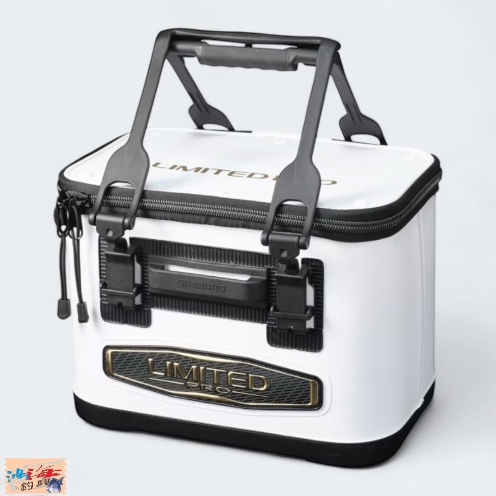 紅海釣具企業社【SHIMANO】 BK-111X LIMITED PRO 誘餌桶 硬式餌袋 誘餌袋A撒桶置物袋 24年款-細節圖5