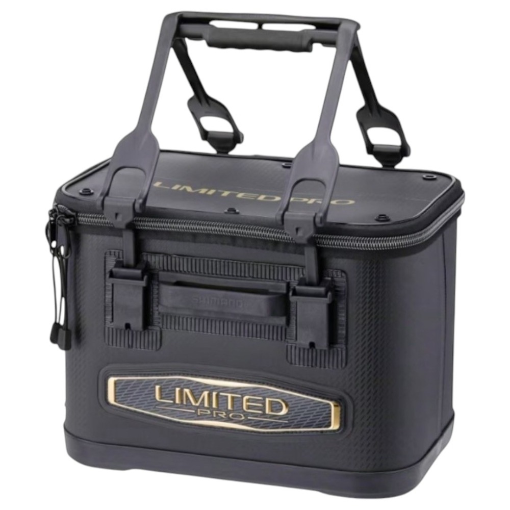 中壢紅海釣具【SHIMANO】 BK-111X LIMITED PRO 誘餌桶 硬式餌袋 誘餌袋A撒桶置物袋 24年款-規格圖9