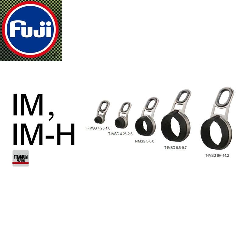 中壢鴻海釣具 日本原裝富士斜口IM珠《FUji》(斜口珠)T-IMSG 尺寸:7.0-13.2~9H-16磯釣竿 小繼竿-細節圖2