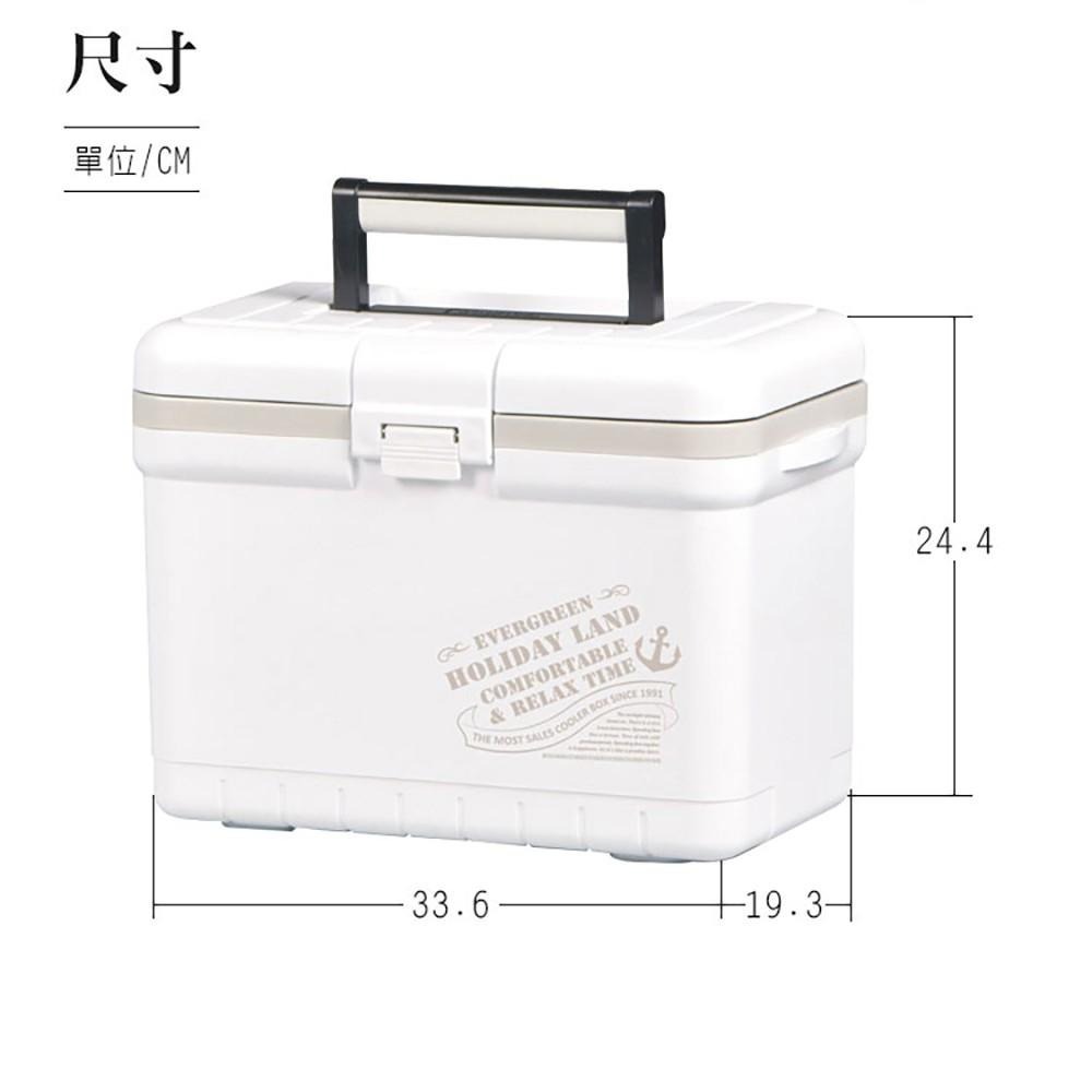 (紅海釣具企業社) 【SHINWA】伸和 H CBX-7L行動小冰箱 車用冰箱 硬式冰箱 保冷冰桶 釣魚露營冰箱 保溫桶-細節圖2