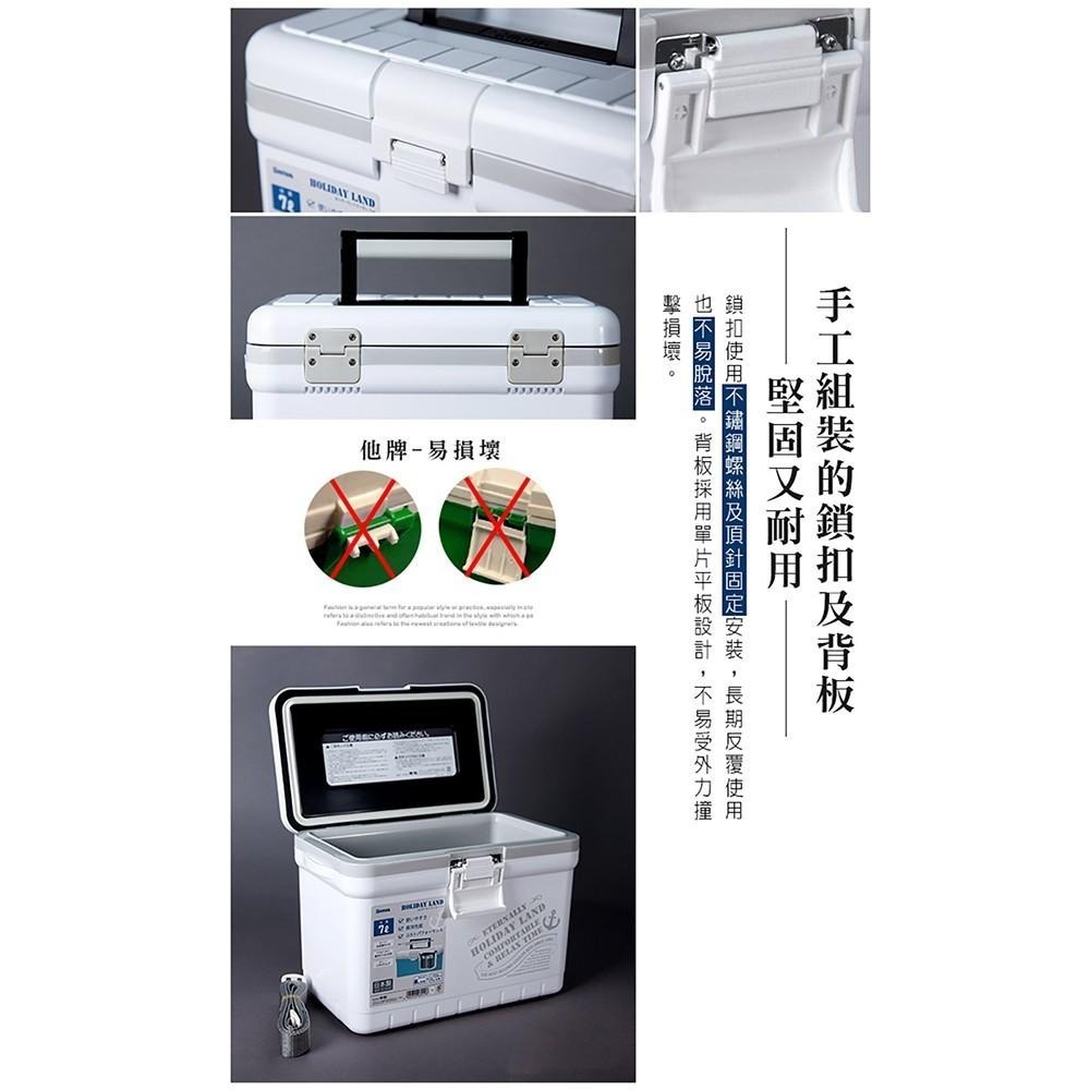 (紅海釣具企業社) 【SHINWA】伸和 H CBX-7L行動小冰箱 車用冰箱 硬式冰箱 保冷冰桶 釣魚露營冰箱 保溫桶-細節圖6