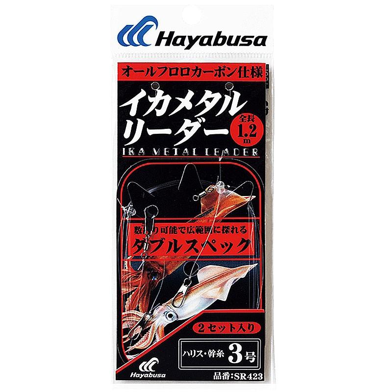 (鴻海釣具企業社)《Hayabusa》SR423 / SR429 手持透抽釣組 3門 船釣仕掛 木蝦子線仕掛 布捲-細節圖2