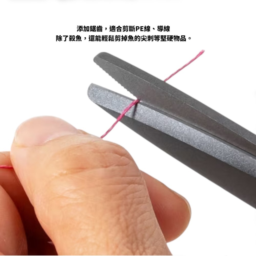 中壢紅海釣具【SHIMANO】 CT-524Y 釣魚剪刀 (25年秋磯款) 快剪 L-細節圖3