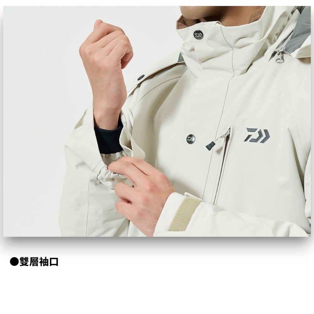 中壢紅海釣具【DAIWA】DW-3225 RAINMAX 黑色冬季保暖套裝 (25年秋冬款) 釣魚套裝 雨衣-細節圖7