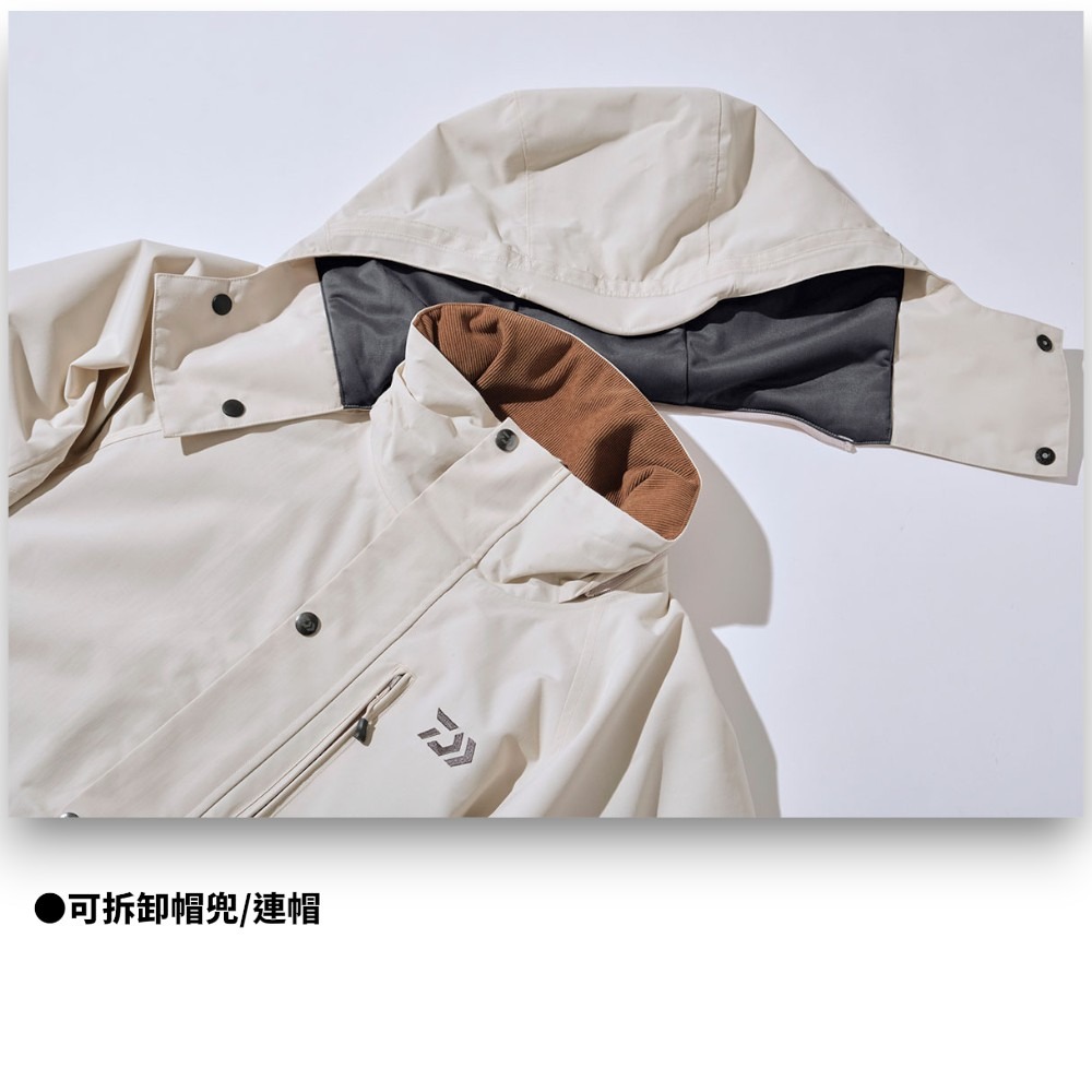 中壢紅海釣具【DAIWA】DW-3225 RAINMAX 黑色冬季保暖套裝 (25年秋冬款) 釣魚套裝 雨衣-細節圖9