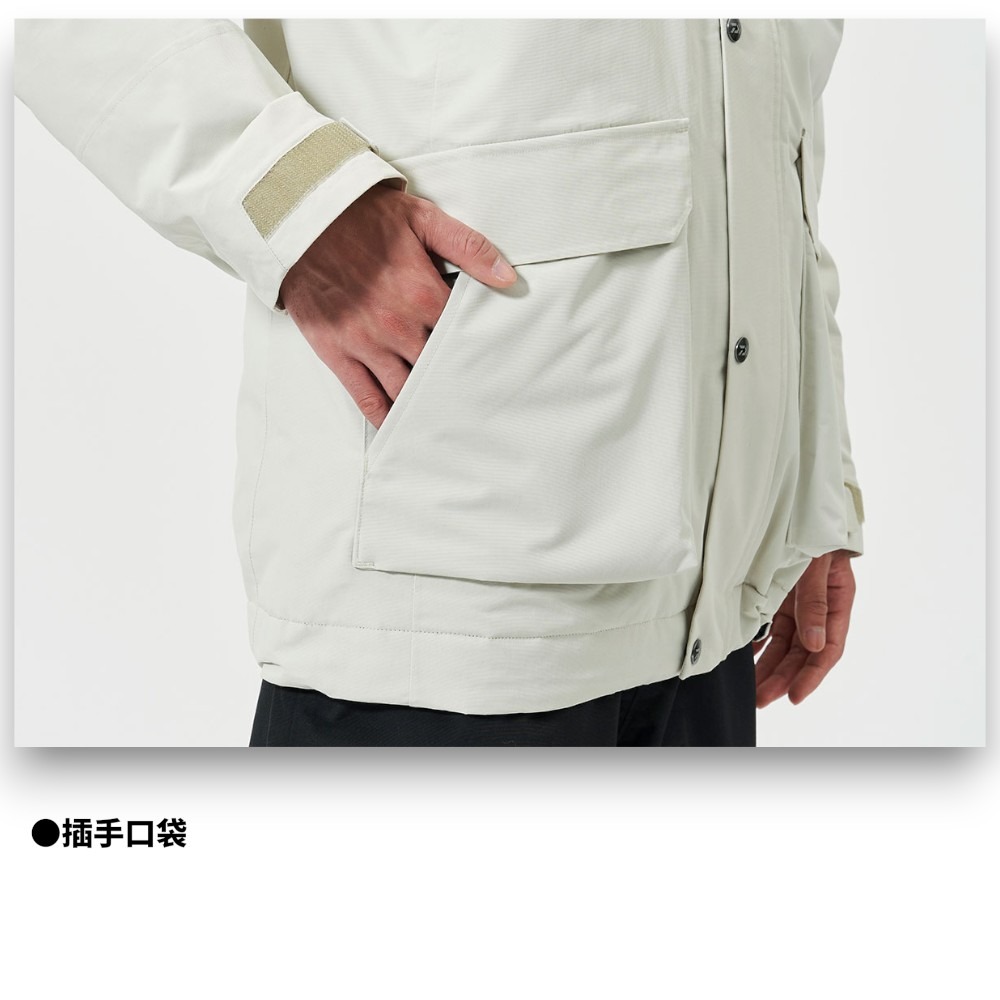 中壢紅海釣具【DAIWA】DW-3225 RAINMAX 黑色冬季保暖套裝 (25年秋冬款) 釣魚套裝 雨衣-細節圖10