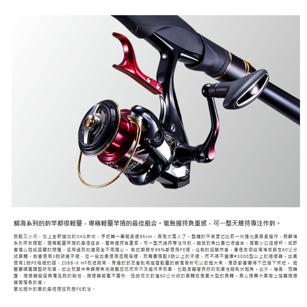 紅海釣具企業社【SHIMANO】BB-X HYPER FORCE捲線器 海波手剎車捲線器 磯釣HF  (20年款)-細節圖8