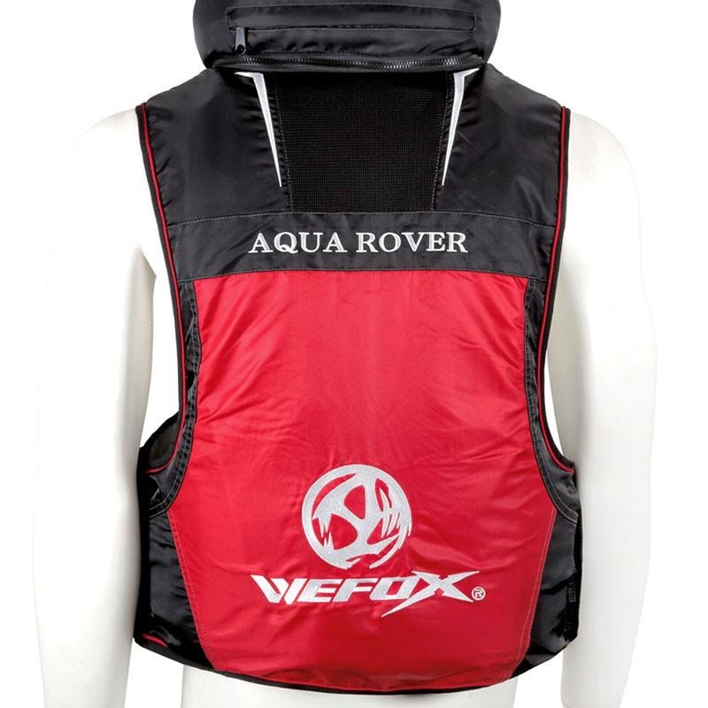 中壢紅海釣具【WEFOX】WCX-4007 救生衣 救生背心 磯釣 海釣 釣魚背心-細節圖5