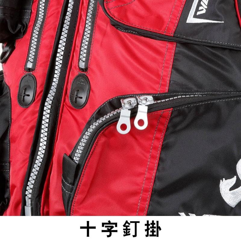 中壢紅海釣具【WEFOX】WCX-4007 救生衣 救生背心 磯釣 海釣 釣魚背心-細節圖8