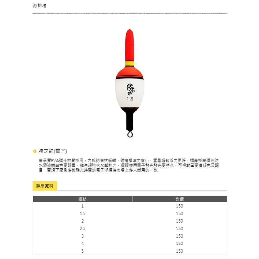 (鴻海釣具企業社)《POKEE》太平洋 勝之助EVA電子浮標  EVA浮標 海釣浮標 外掛浮標-細節圖2