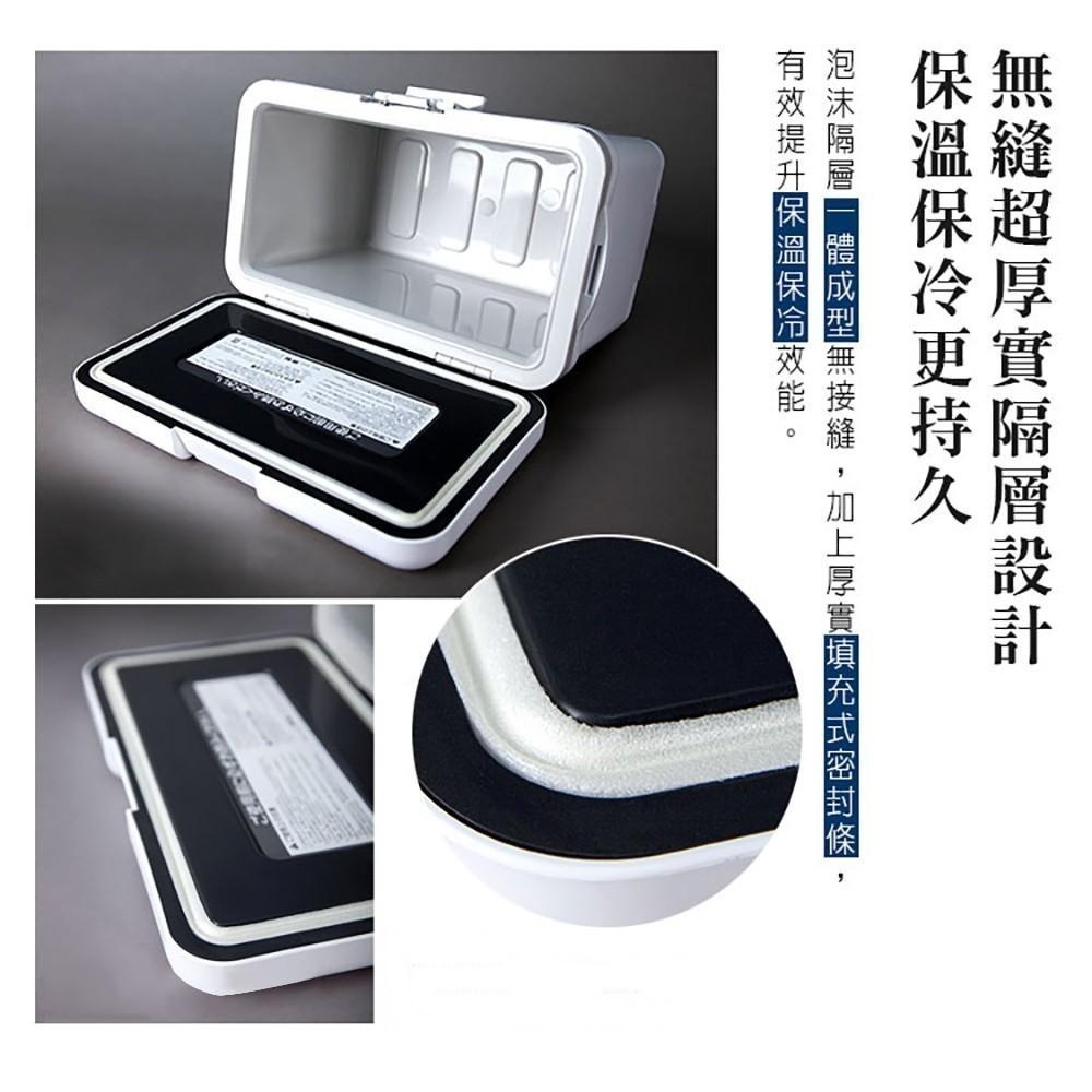 中壢紅海釣具 【SHINWA】伸和 日本製 CBX-11L 保冷冰箱 釣魚冰桶 露營冰桶 保冰桶 野餐冰箱 附背帶-細節圖5