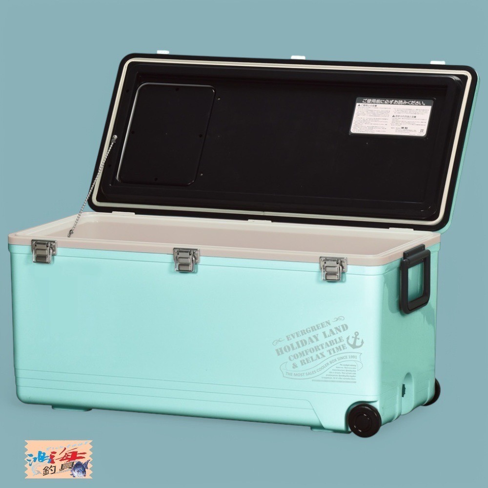 鴻海釣具企業社【SHINWA】 (日本製) 伸和 HOLIDAY CBX-48L 冰箱  硬式冰箱 保冷冰桶釣魚冰箱露營-細節圖3