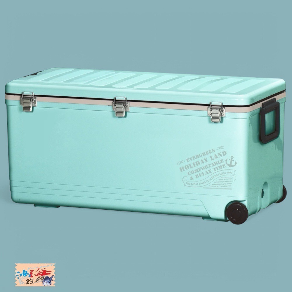 鴻海釣具企業社【SHINWA】 (日本製) 伸和 HOLIDAY CBX-48L 冰箱  硬式冰箱 保冷冰桶釣魚冰箱露營-規格圖11