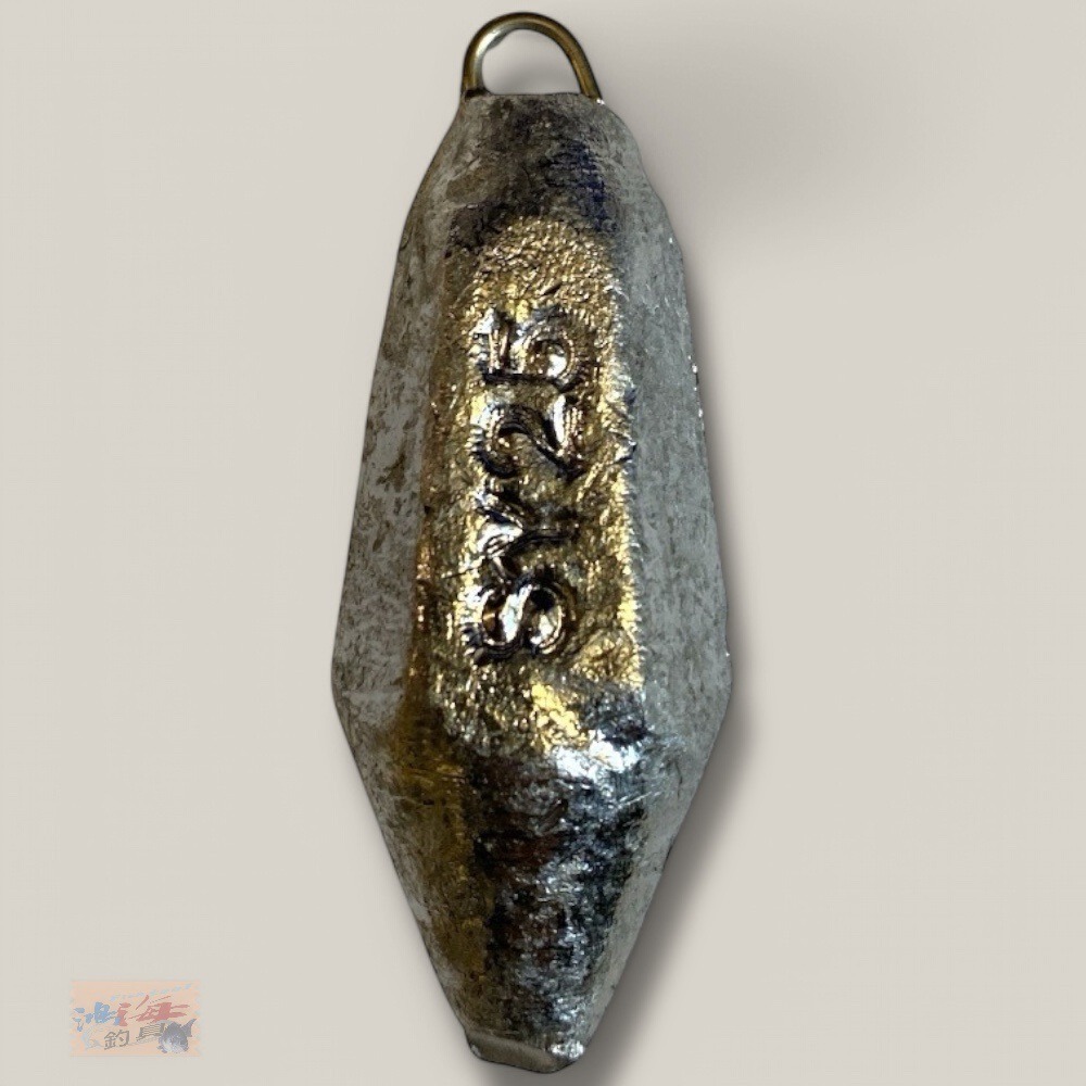 紅海釣具企業社 六角鉛  5錢-10兩 釣魚鉛錘 海釣沉底 浮標配重 船釣鉛錘 (單顆販售)-細節圖7