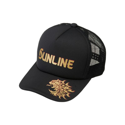鴻海釣具企業社《SUNLINE》974481 CP-3397 黑色釣魚網帽