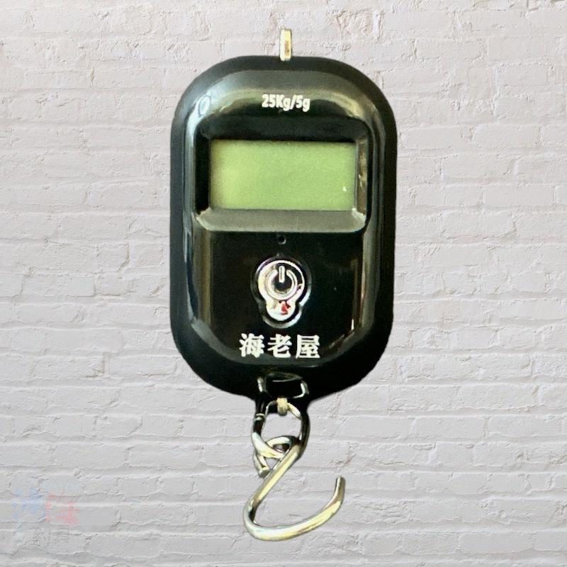 (中壢鴻海釣具)幸福 A-210海老屋電子秤(含電池) 25KG 秤蝦 秤魚貨 秤行李 攜帶式 磅秤 釣魚裝備 多色選擇-細節圖5