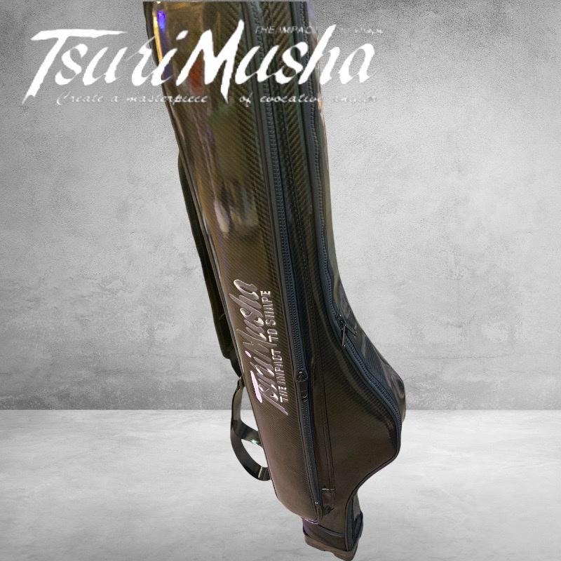 鴻海釣具企業社 《TSuriMusha 》釣武者 ロッドケースIMPACT 釣竿袋#145CM  秋磯新款竿袋-細節圖8